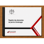 Registre des demandes de permis d'aménager