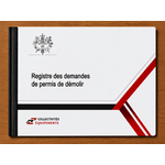 Registre des demandes de permis de démolir
