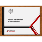 Registre des demandes du livret de famille