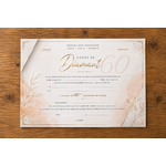 Diplome noce de fiamant mairie