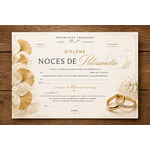 diplome noces de palissandre 65