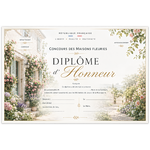 diplome dhonneur maisons fleuries 2