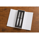 Parure blanche 2 stylos