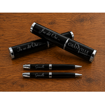 parure stylo glamour noire