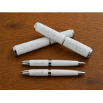 parure stylo glamour blanche