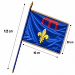 drapeau-region-province-prestige-franges-dorees-mairie 60X90