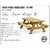 table-pique-nique-bois-45mm-pin-nord-fsc