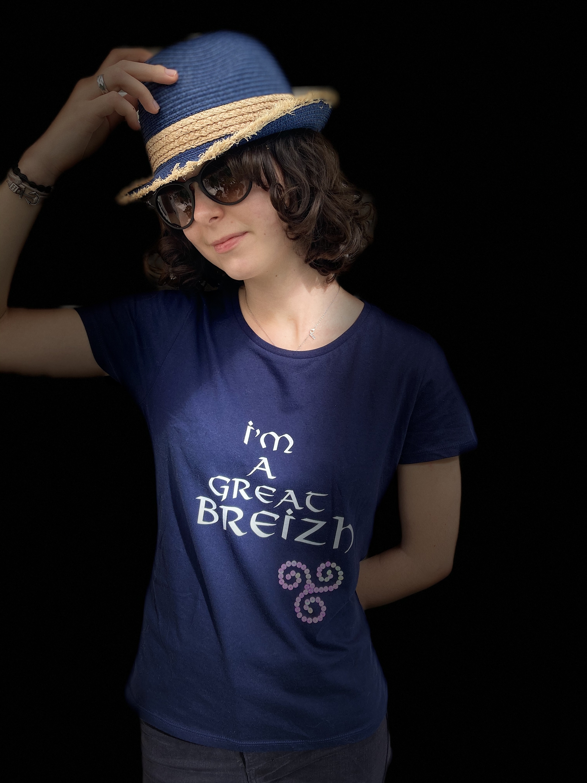t-shirt femme breton