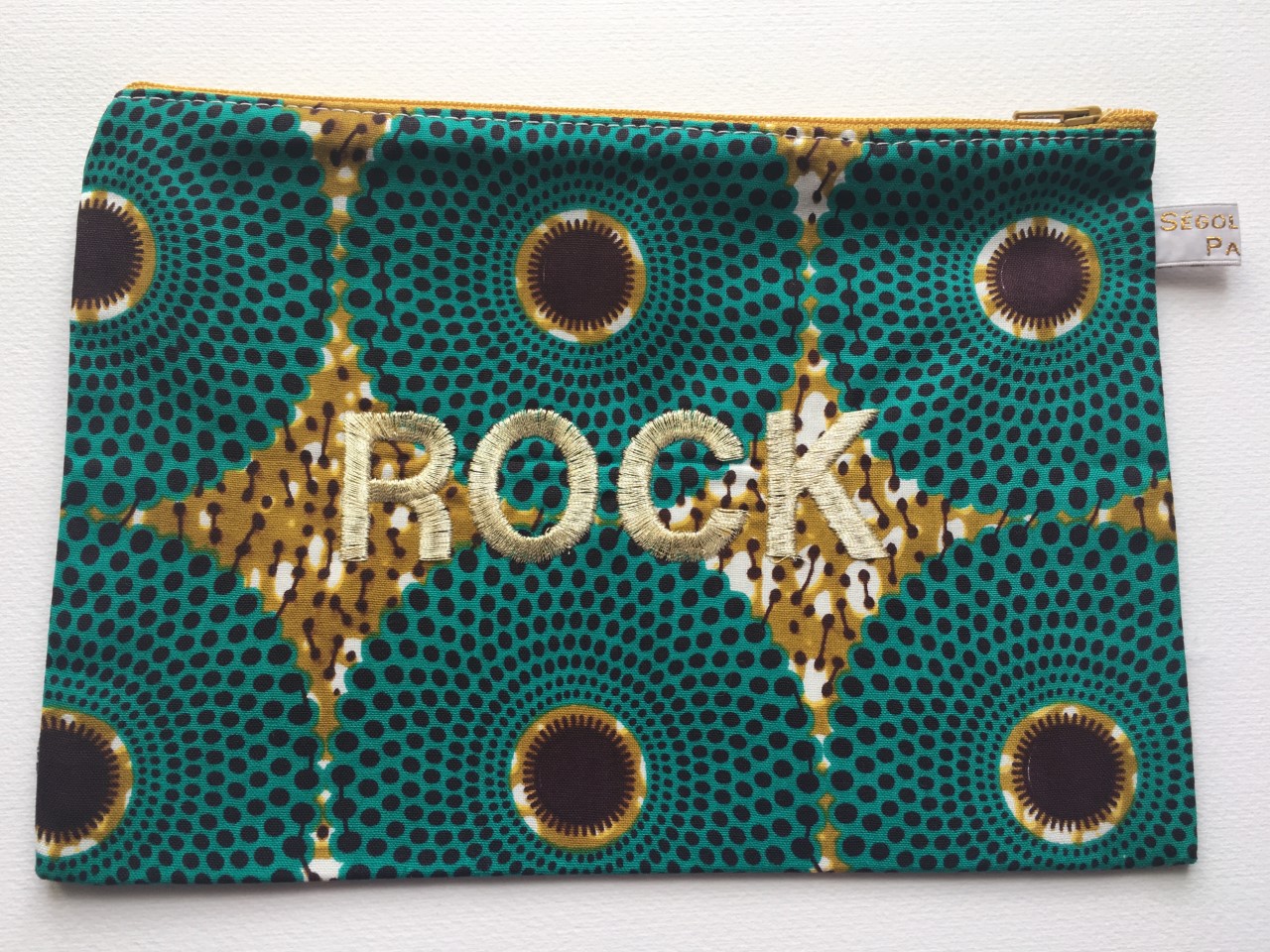 POCHETTE ROCK DORE