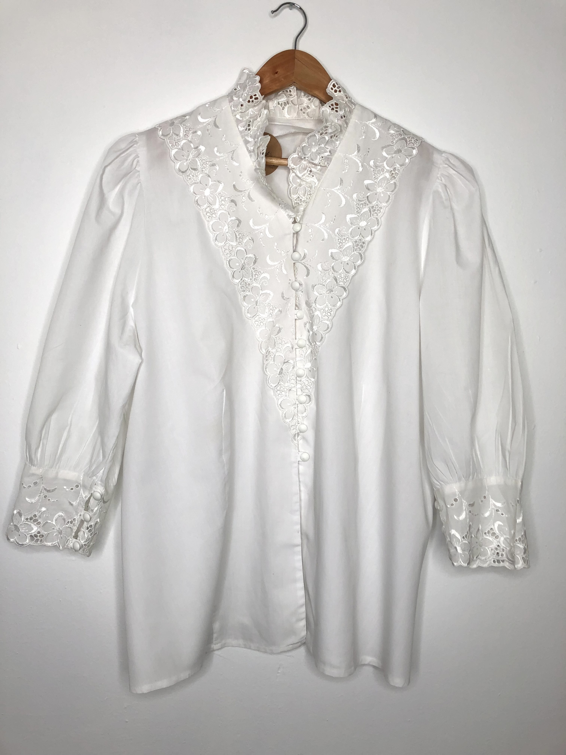 blouse romantique vintage