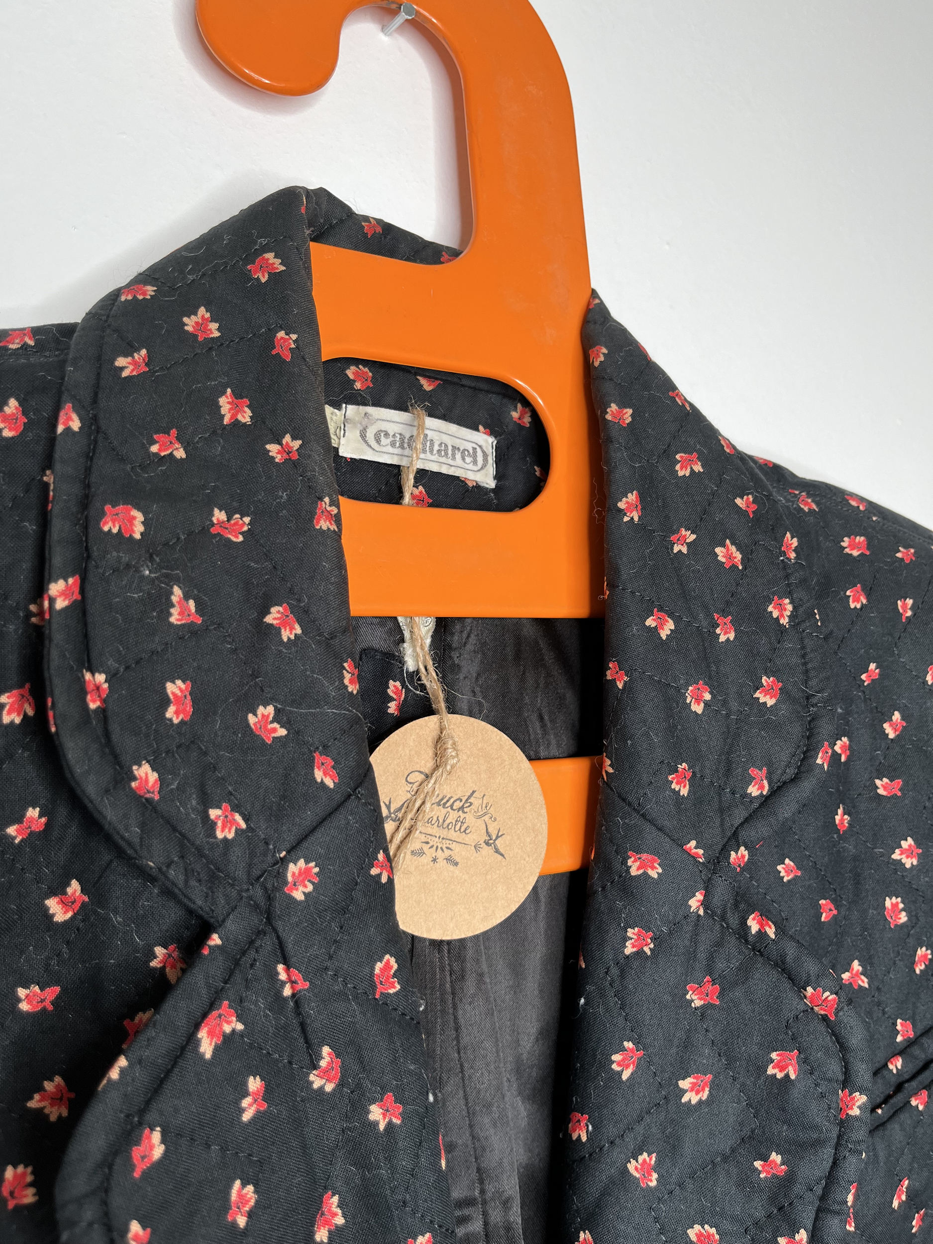 veste cacharel vintage détail