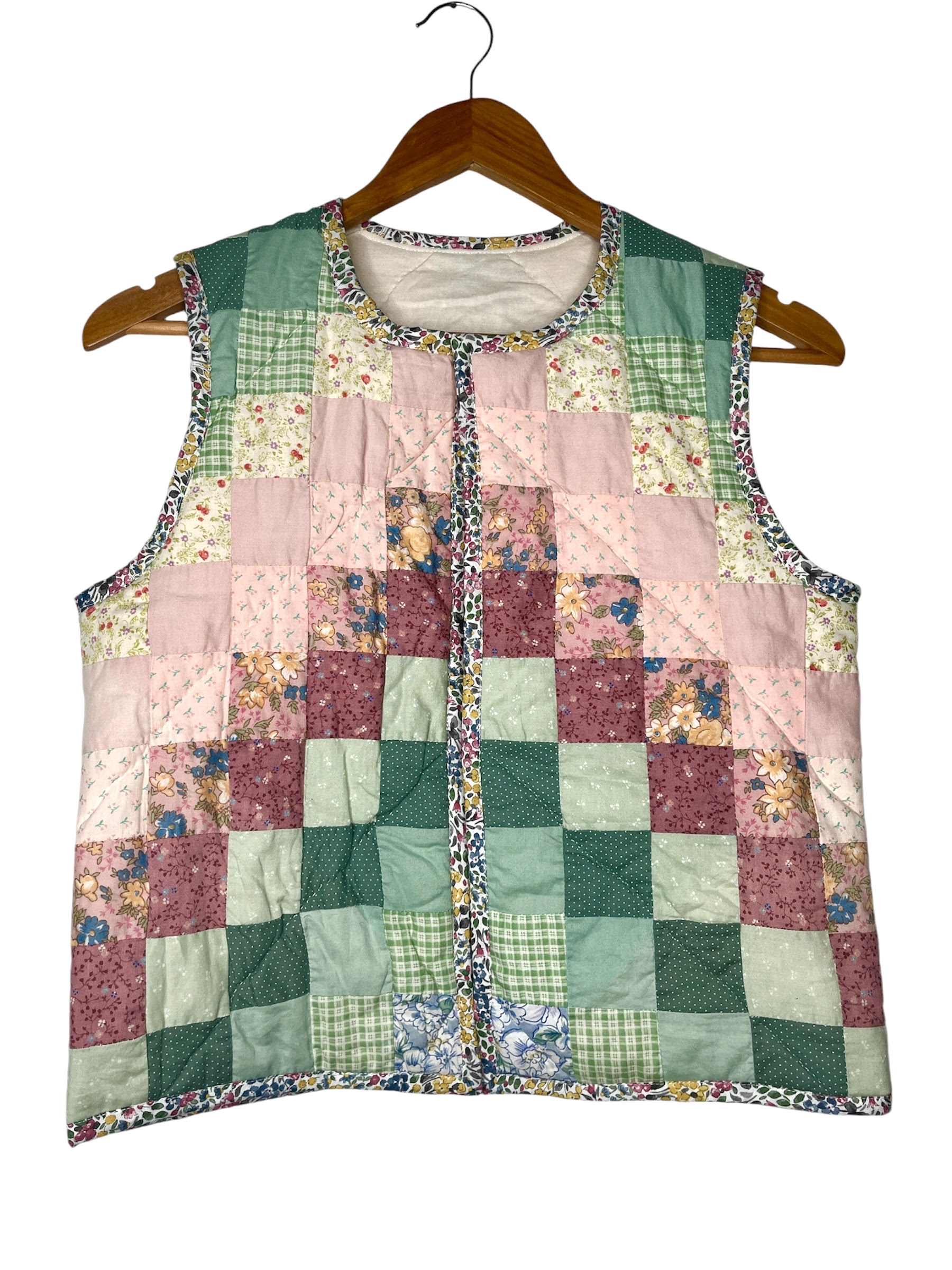 gilet patchwork candy 1