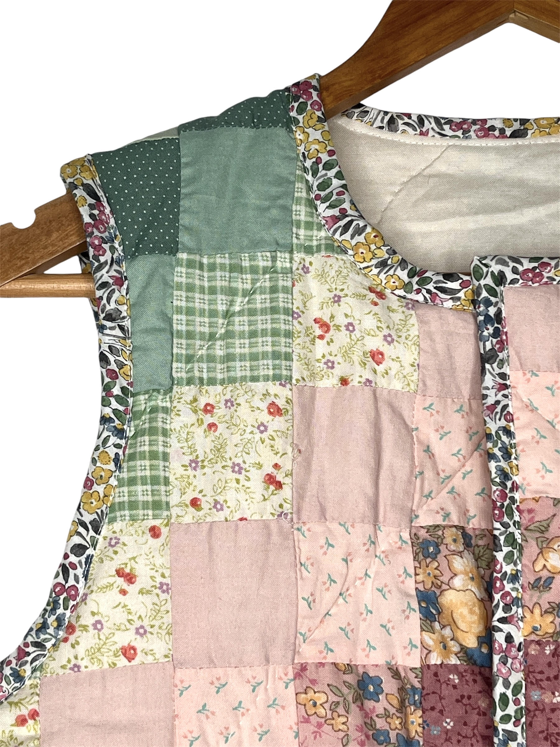 gilet patchwork candy 3