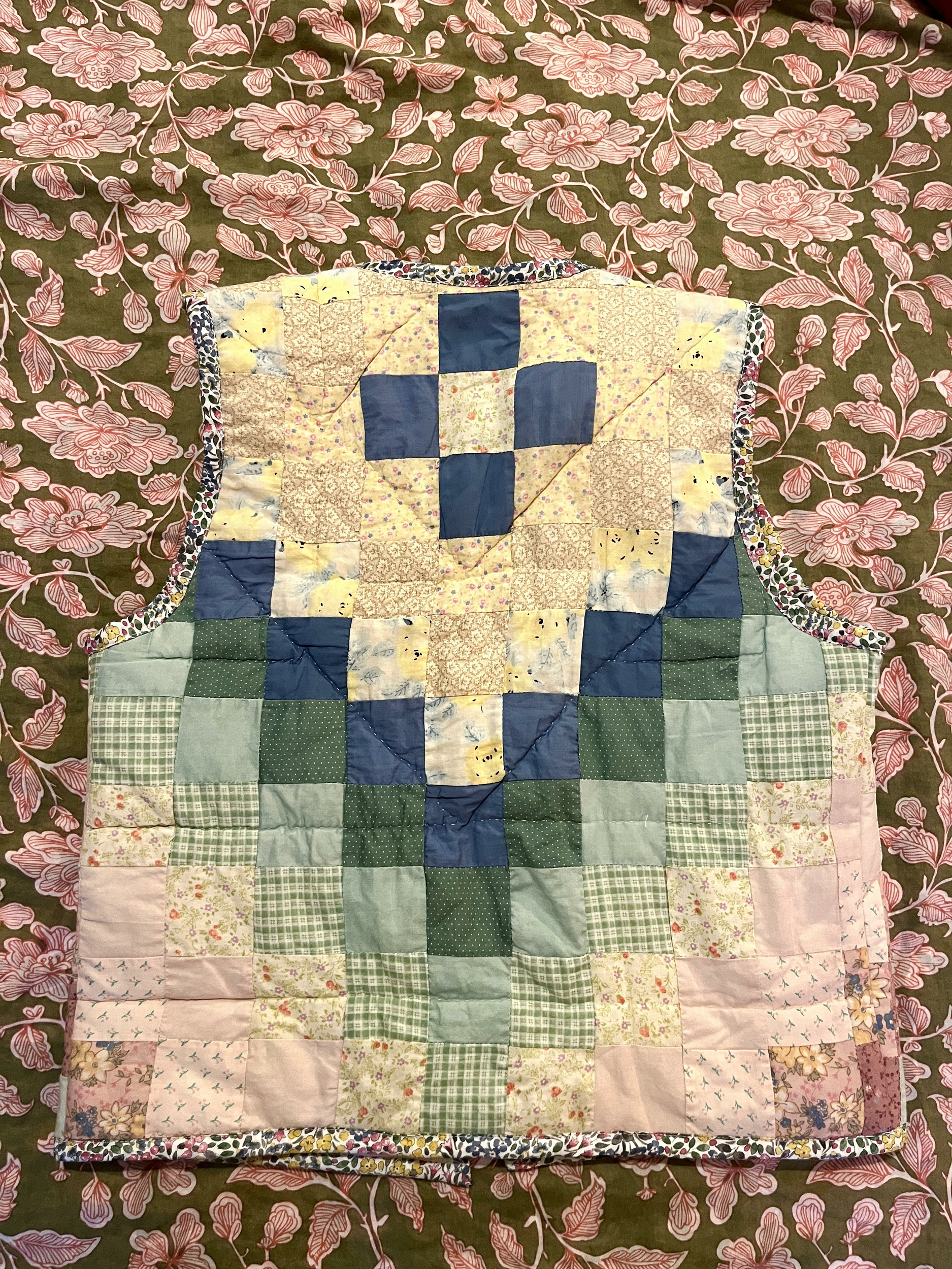 gilet patchwork candy 4
