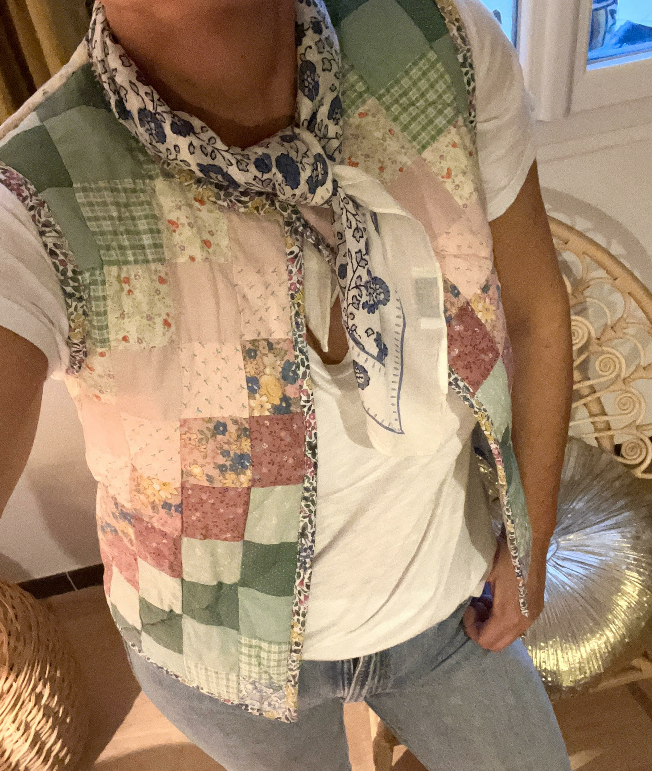 gilet patchwork candy 7