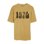 t-shirt newtone 1970 moutarde