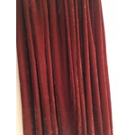 jupe natacha velours brique détail