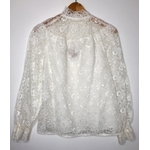 blouse dentelle vintage dos