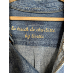 chemise jean vintage collab Les Lisette détail 2