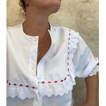 BLOUSE VINTAGE DENTELLE 5