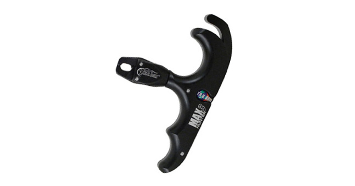 TRU Ball Max Hunter Plus Release 3 Finger Black|TRU Ball thumb trigger