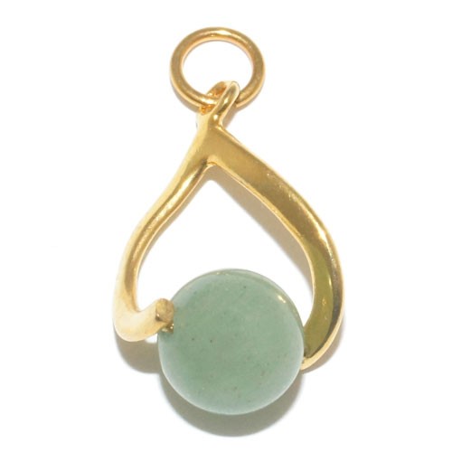 8020-aventurine-en-pendentif-twist-10-dore