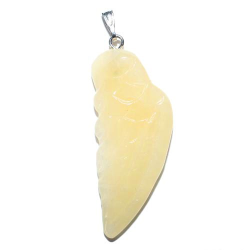 7169-pendentif-calcite-jaune-40x15-mm-en-aile-d-ange