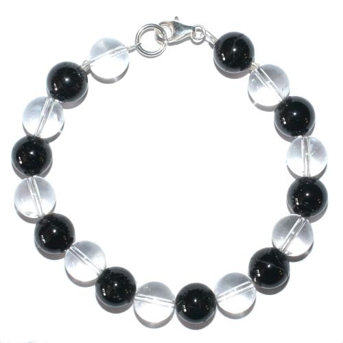 7120-bracelet-tourmaline-noire-et-cristal-de-roche-boules-10mm-en-argent-925