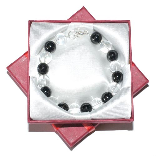 7121-bracelet-tourmaline-noire-et-cristal-de-roche-boules-10mm-en-argent-925