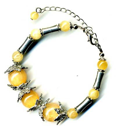 2431-bracelet-tibetain-en-calcite-jaune-type-3