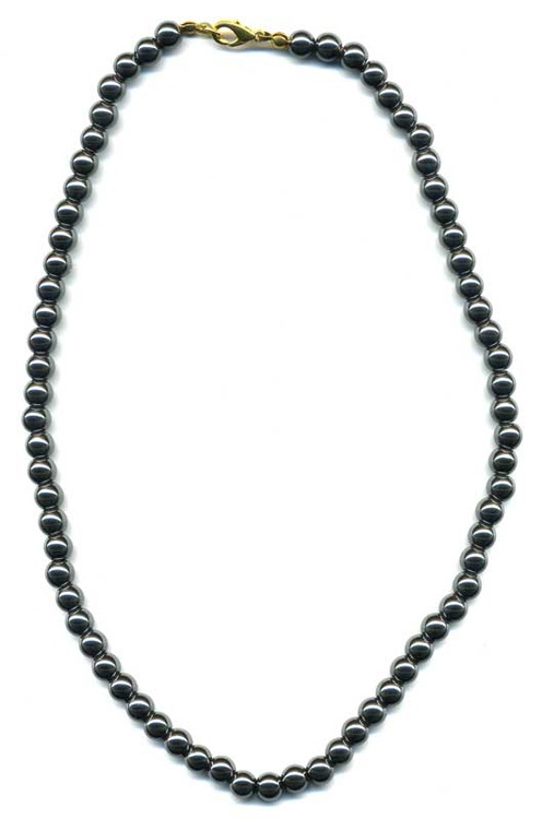 1906-collier-hematite-boule-6-mm