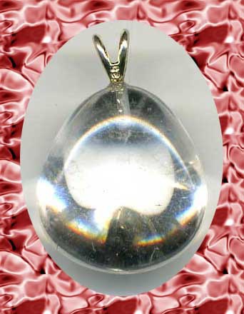 Pendentif Cristal de roche brut, montage plaqué or - Lithothérapie - Cristal  Essence