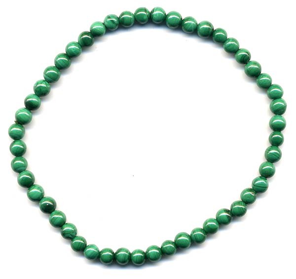 Bracelet Hématite Perles 4 Mm – Pierre Naturelle – Taille élastique 18 Cm