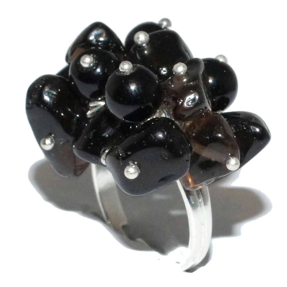 Bague-mosaïque-Quartz-fumé