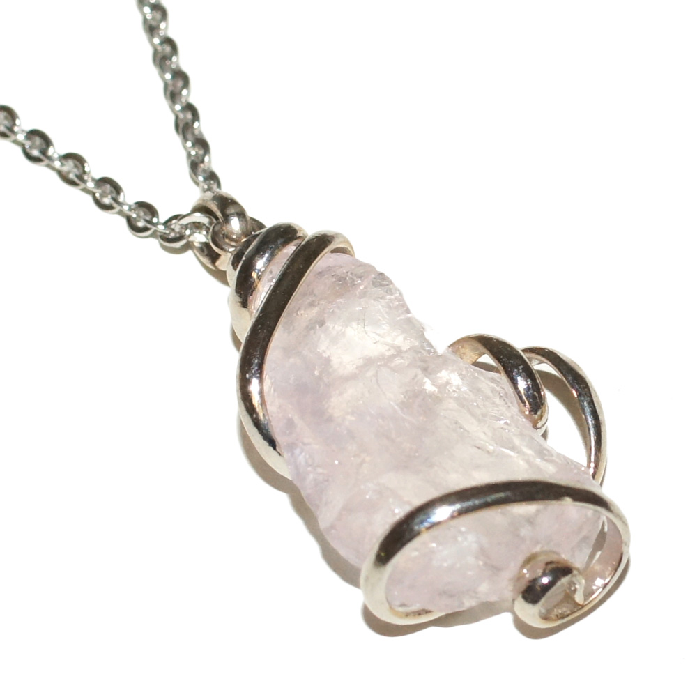 Pendentif-Kunzite-rose-stone-et-Style
