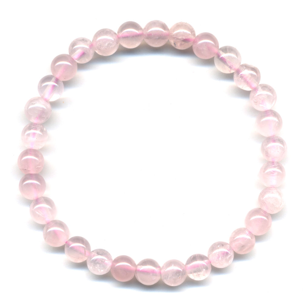 Bracelet-en-quartz-rose-boules-6mm
