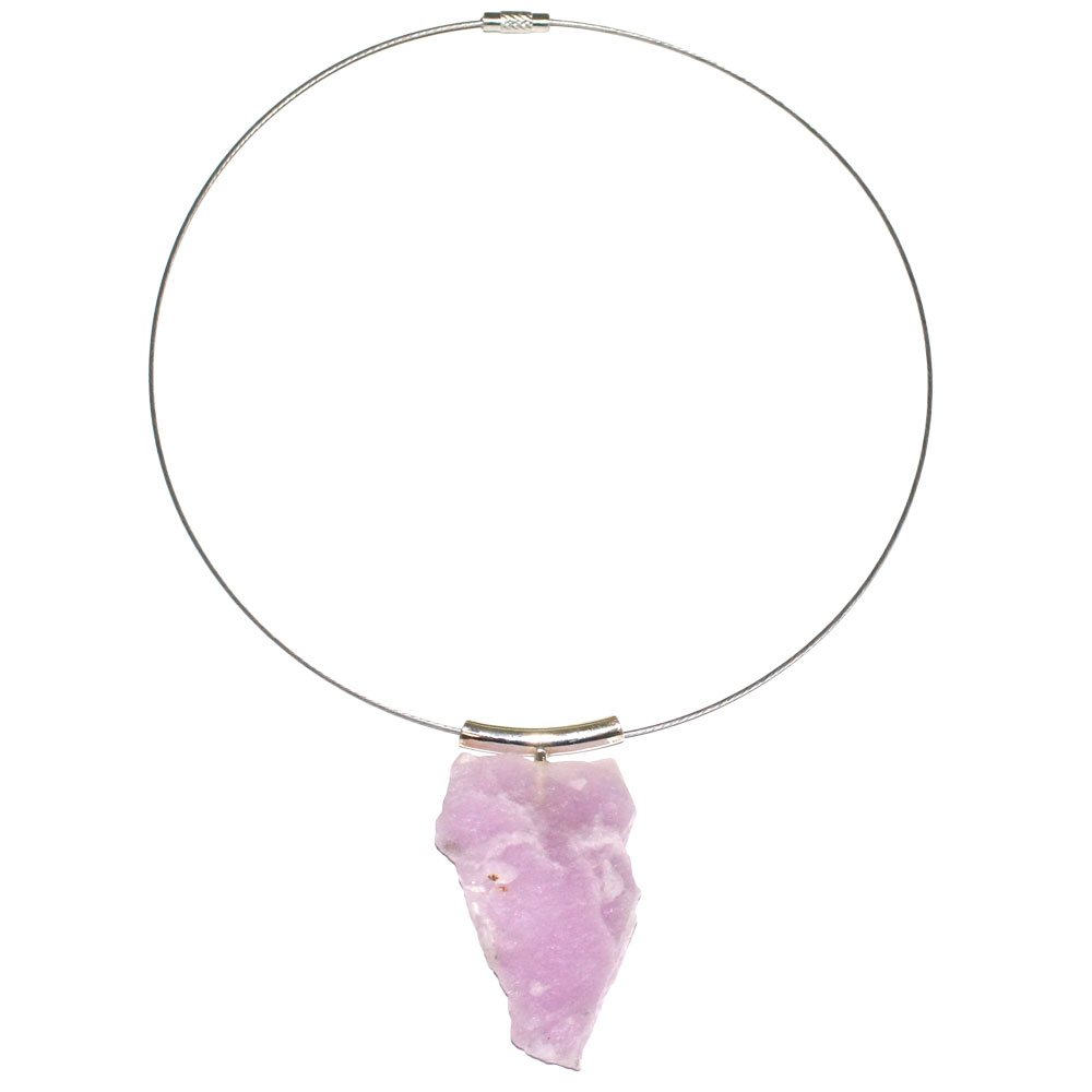 Collier-kunzite-rose-modèle-1