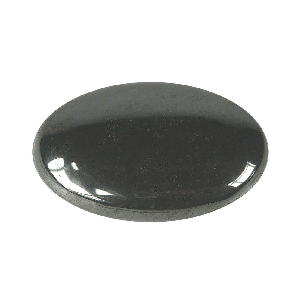Galet-Hématite-pierre-plate-de-45mm