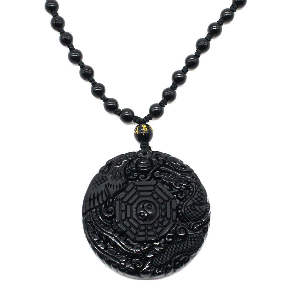 Collier-amulette-de-protection-en-Obsidienne-noire-1
