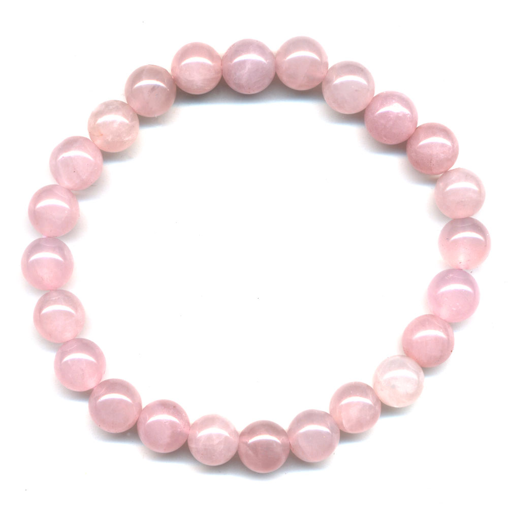 Bracelet-quartz-rose-boules-8mm