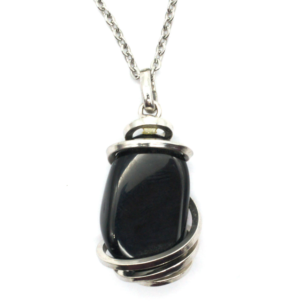 Pendentif-'Acceptation-et-Transformation'-en-Obsidienne-noire-Stone-et-Style