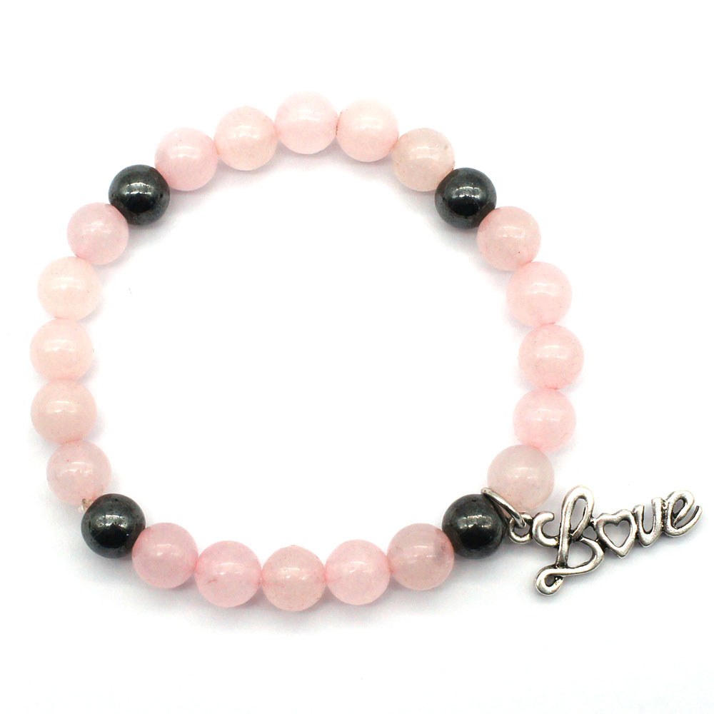 Bracelet-love-en-quartz-rose-et-hématite-1