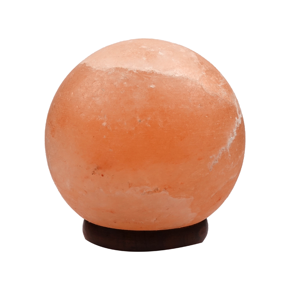 Lampe de sel de l'himalya en forme de boule