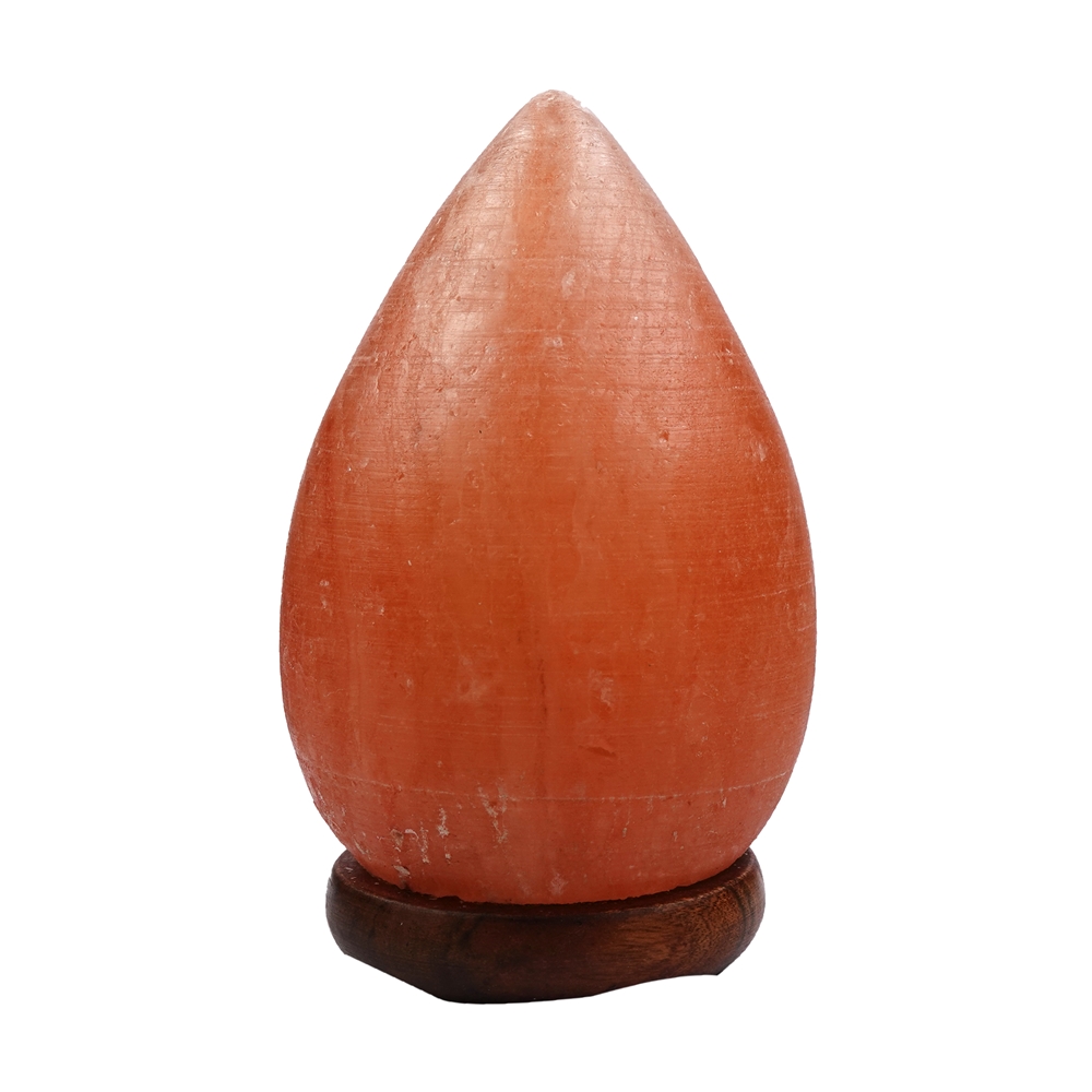 Lampe de sel de l'himalya en forme de goutte
