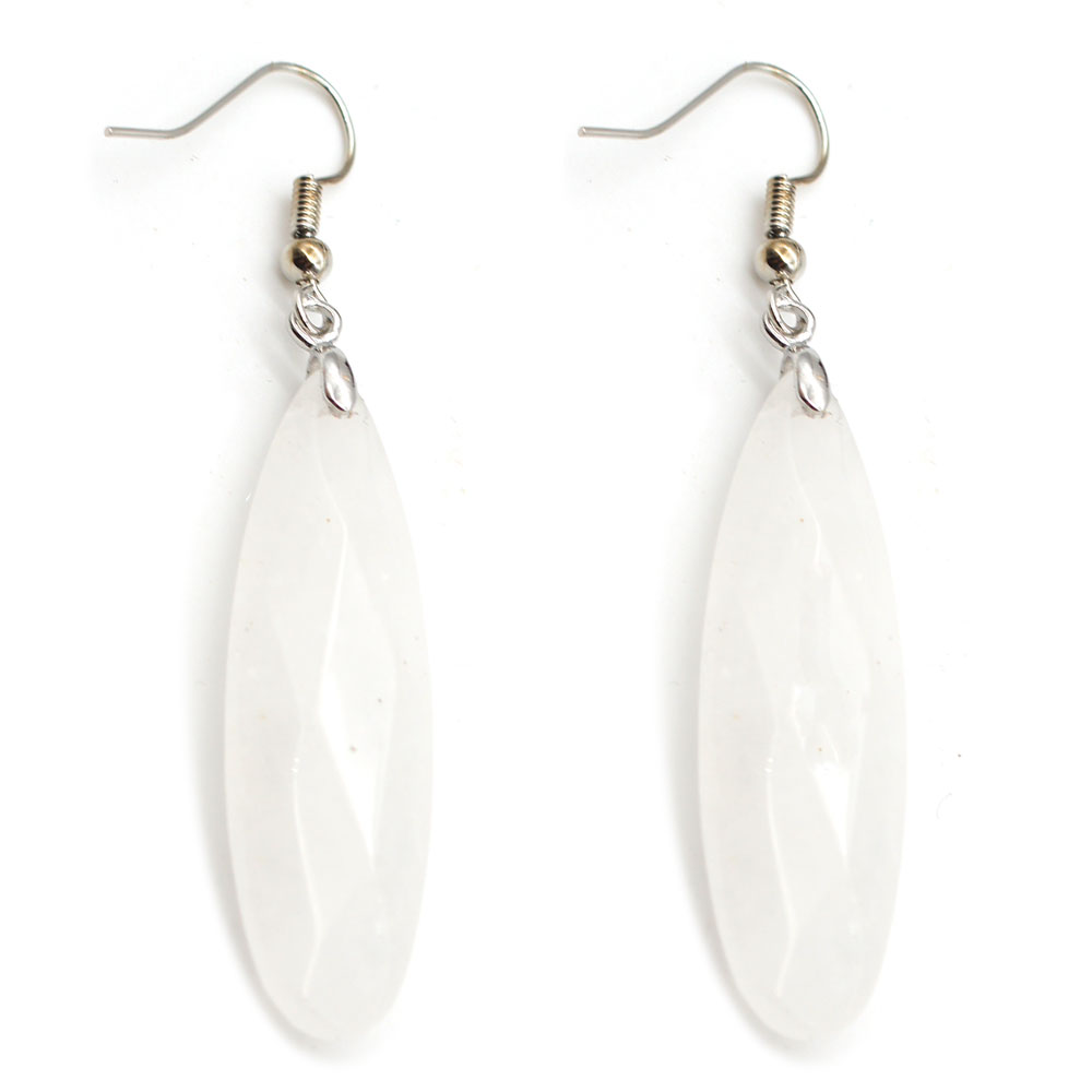 Boucles-d'oreilles-cristal-de-roche-opaque-navettes-facettées-1