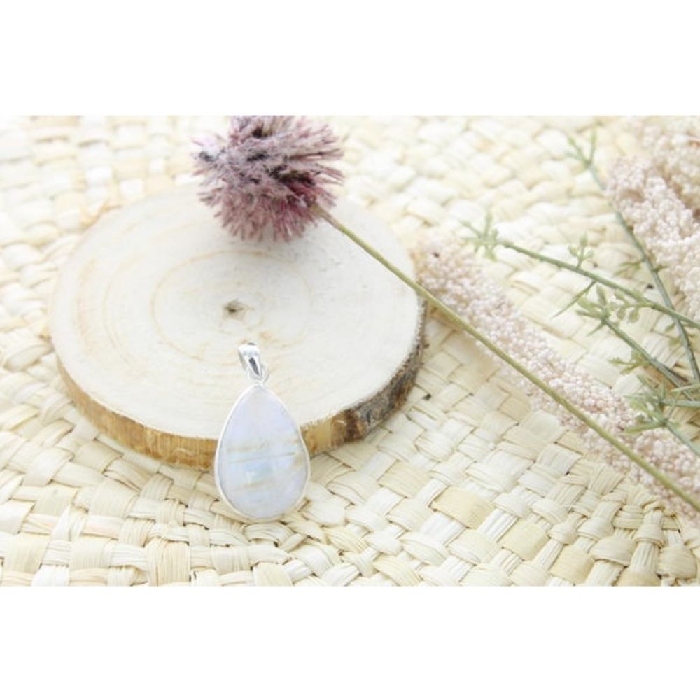 Pendentif péristérite argent GM