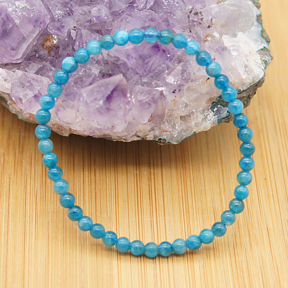 Bracelet-apatite-bleue-boules-4mm-Extra-4