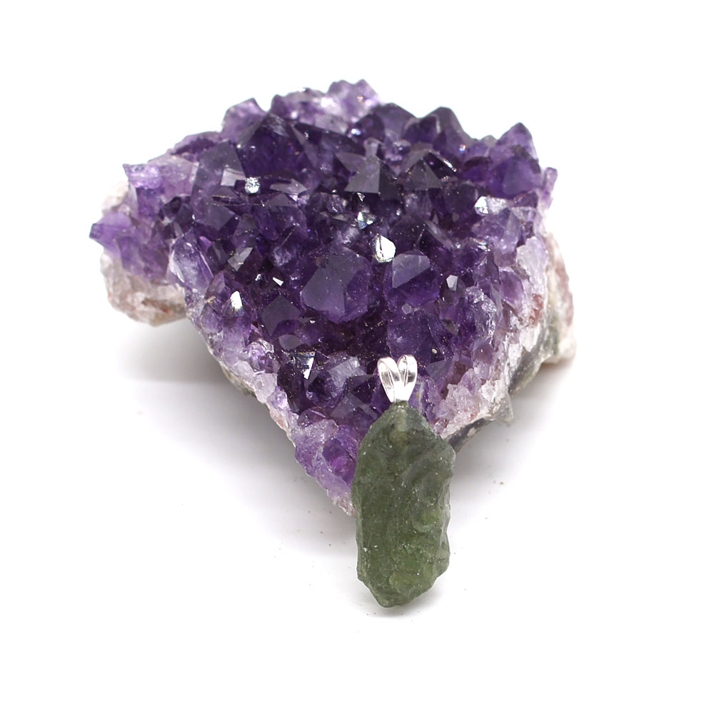 Pièce-Unique---Pendentif-Moldavite-Extra-bélière-argent-de-3,7g-3