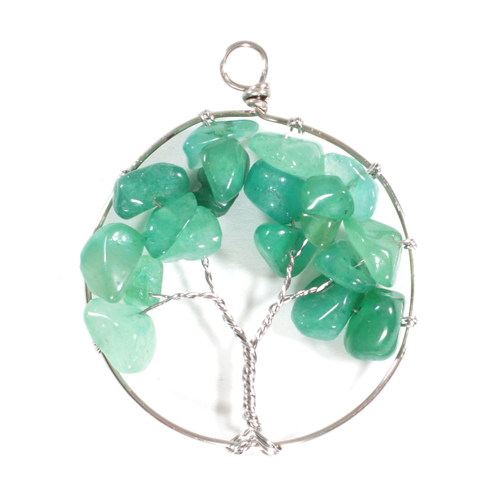 Pendentif-Aventurine-verte-Arbre-de-vie-1