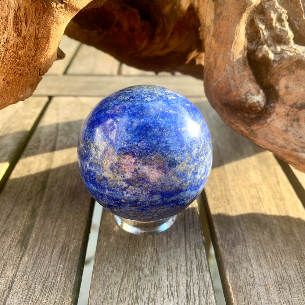 Boule-en-pierre-de-Lapis-lazuli-de-360g-Qualité-Extra---Pièce-Unique-5